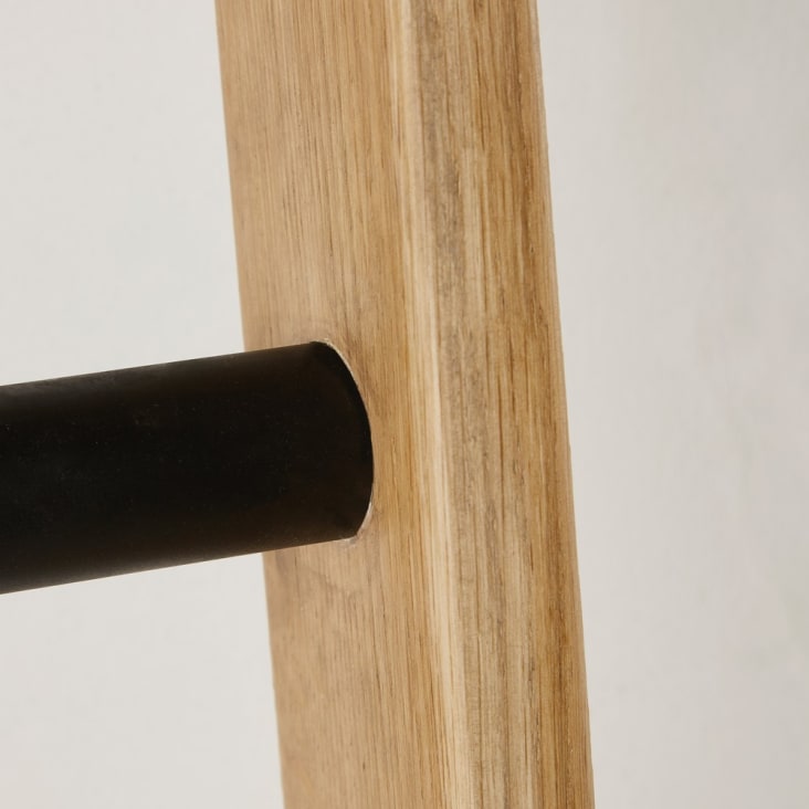Maisons du Monde Versailles - Escalera para librería decorativa de roble macizo Envío gratis