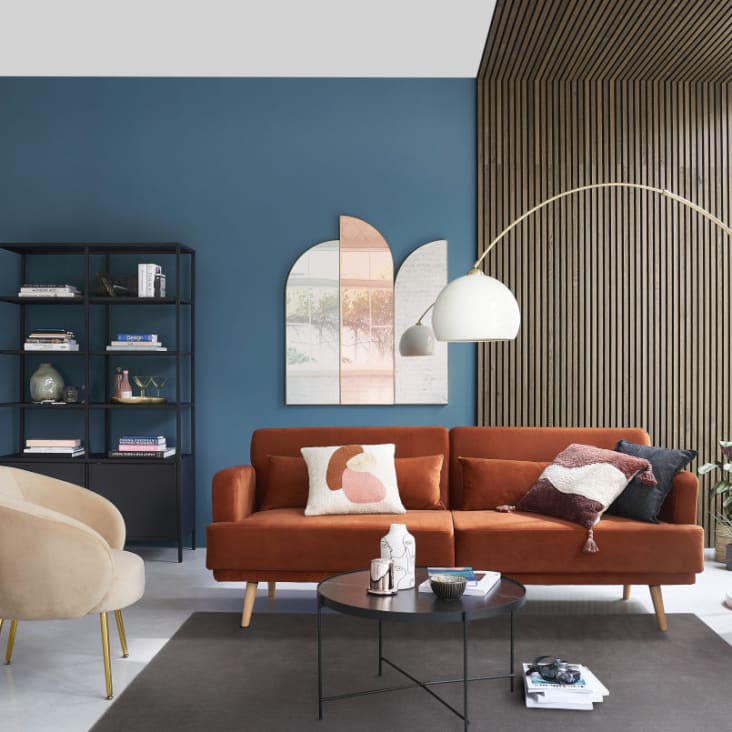 Maisons du Monde Watkin - Biblioteca de 2 puertas de metal negro Envío gratis