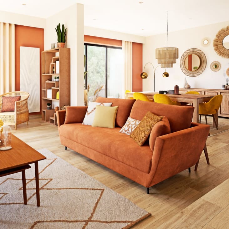 Maisons du Monde Stockholm - Estantería desigual de madera de palo rosa Solo hoy