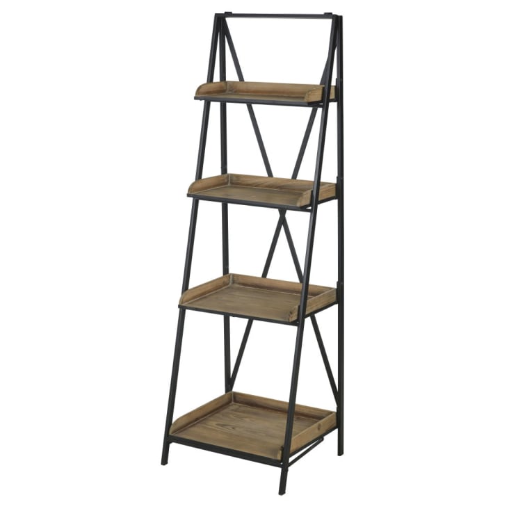 Maisons du Monde SYBILLE - Estantería industrial metal negro Grandes descuentos