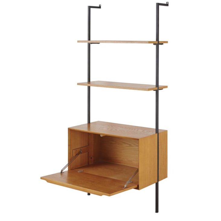 Maisons du Monde Portobello - Estantería de pared vintage con 1 cajón Última moda