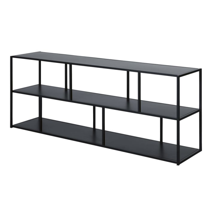 Maisons du Monde Simply - Repisa de metal negro Ofertas especiales