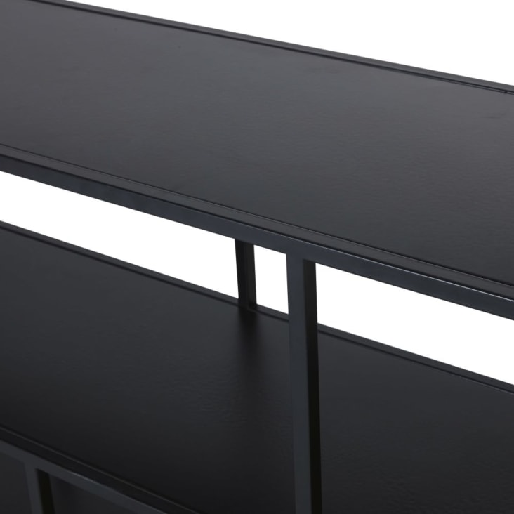 Maisons du Monde Simply - Repisa de metal negro Ofertas especiales