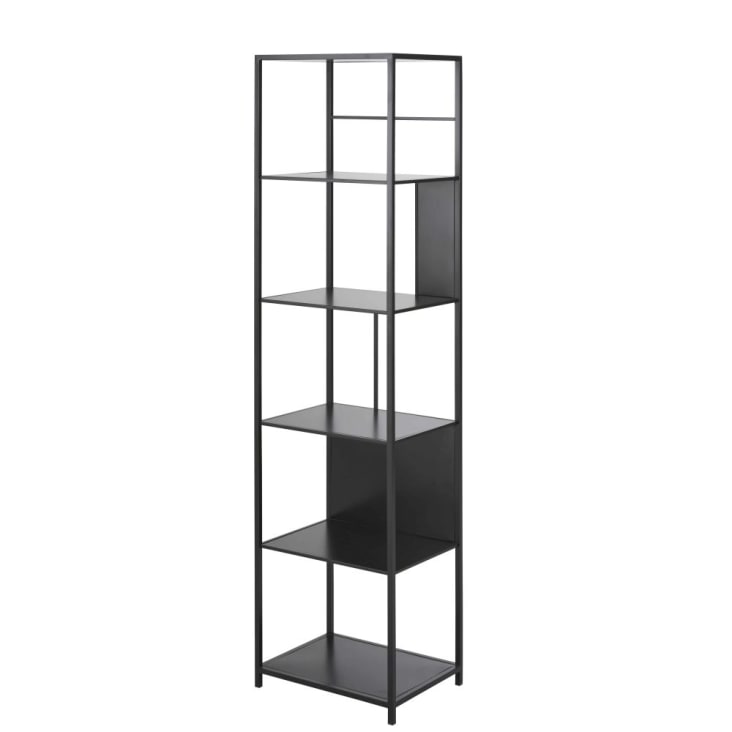 Maisons du Monde Simply - Columna de metal negro Gran oferta