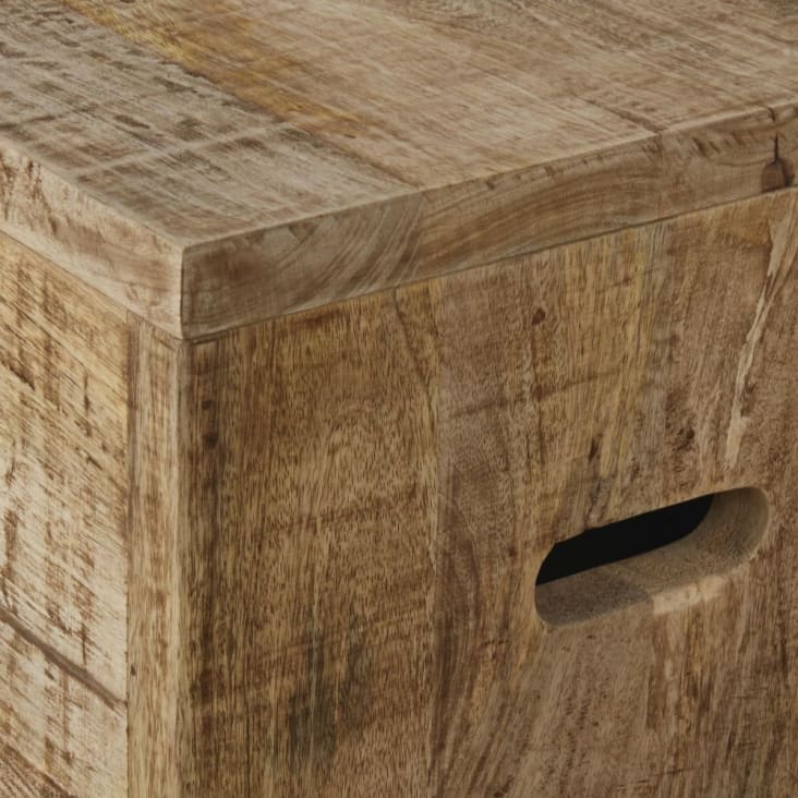 Maisons du Monde caja de almacenaje baúl de mango Rebajas online
