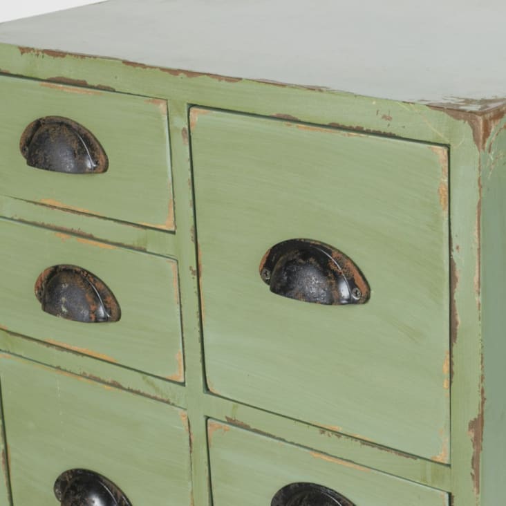 Maisons du Monde Cajonera pequeña verde abeto Envío gratis