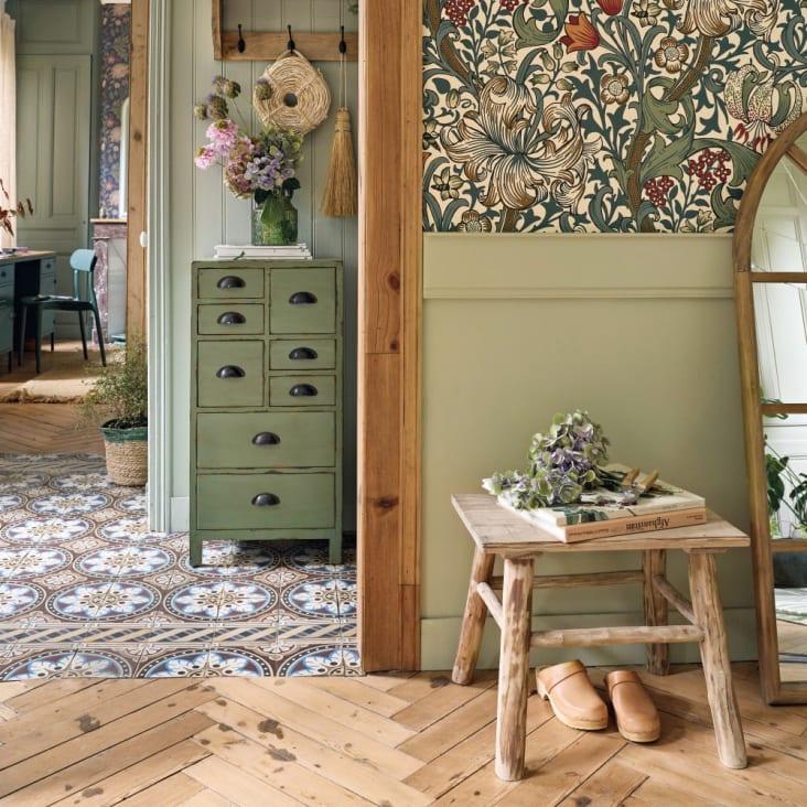 Maisons du Monde Cajonera pequeña verde abeto Envío gratis