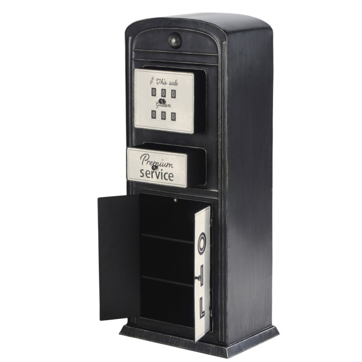 Maisons du Monde OHIO - Mueble de almacenaje surtidor de metal negro y blanco Envío internacional gratuito